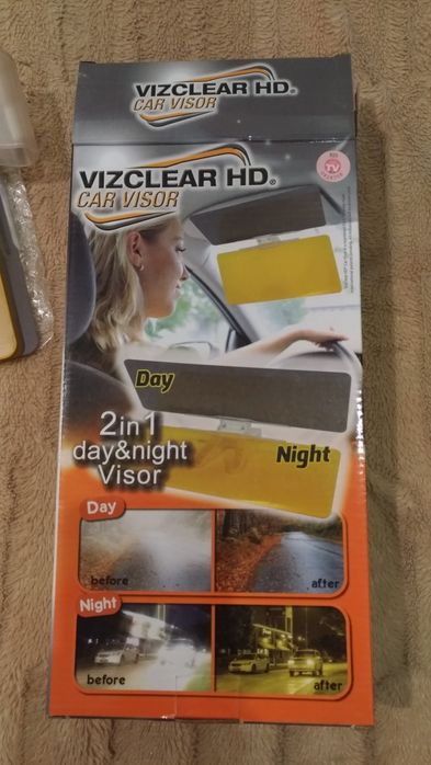 Vendo palas para coloridas, para melhor visão ao conduzir.