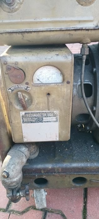 Agregat prądotwórzczy zabytek 1958 rok