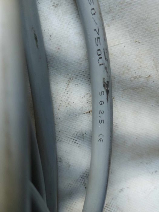 Kabel siłowy, linka, przedłużacz 5x2,5mm² 40mb