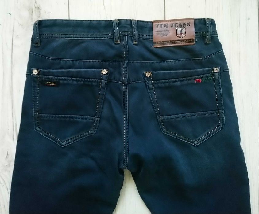 Ocieplane męskie spodnie ''TTN JEANS''