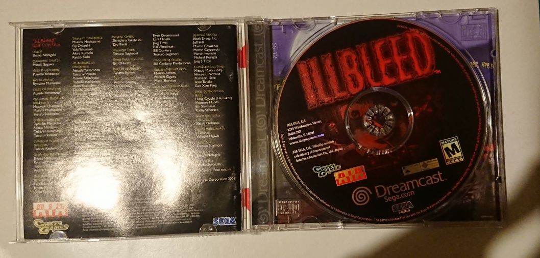 Sega Dreamcast Illbleed ntsc