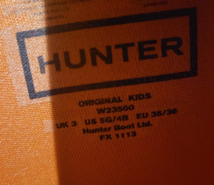 Гумові чоботи Hunter