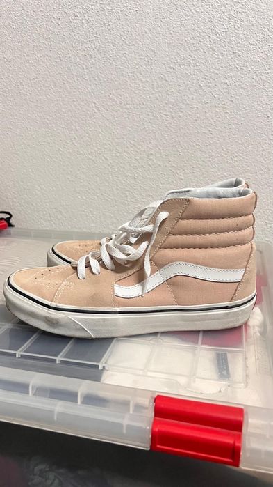 Tenis Bota vans rosa