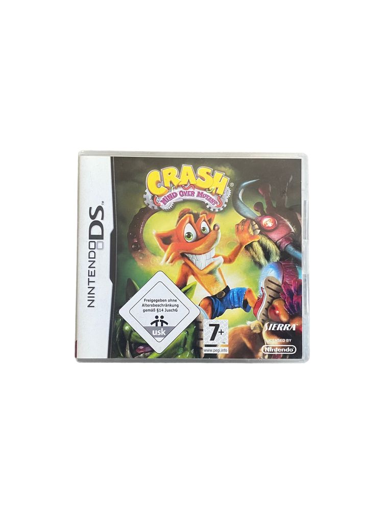 Crash Bandicot Mind over mutant Nintendo DS *pudełko i instrukcje*