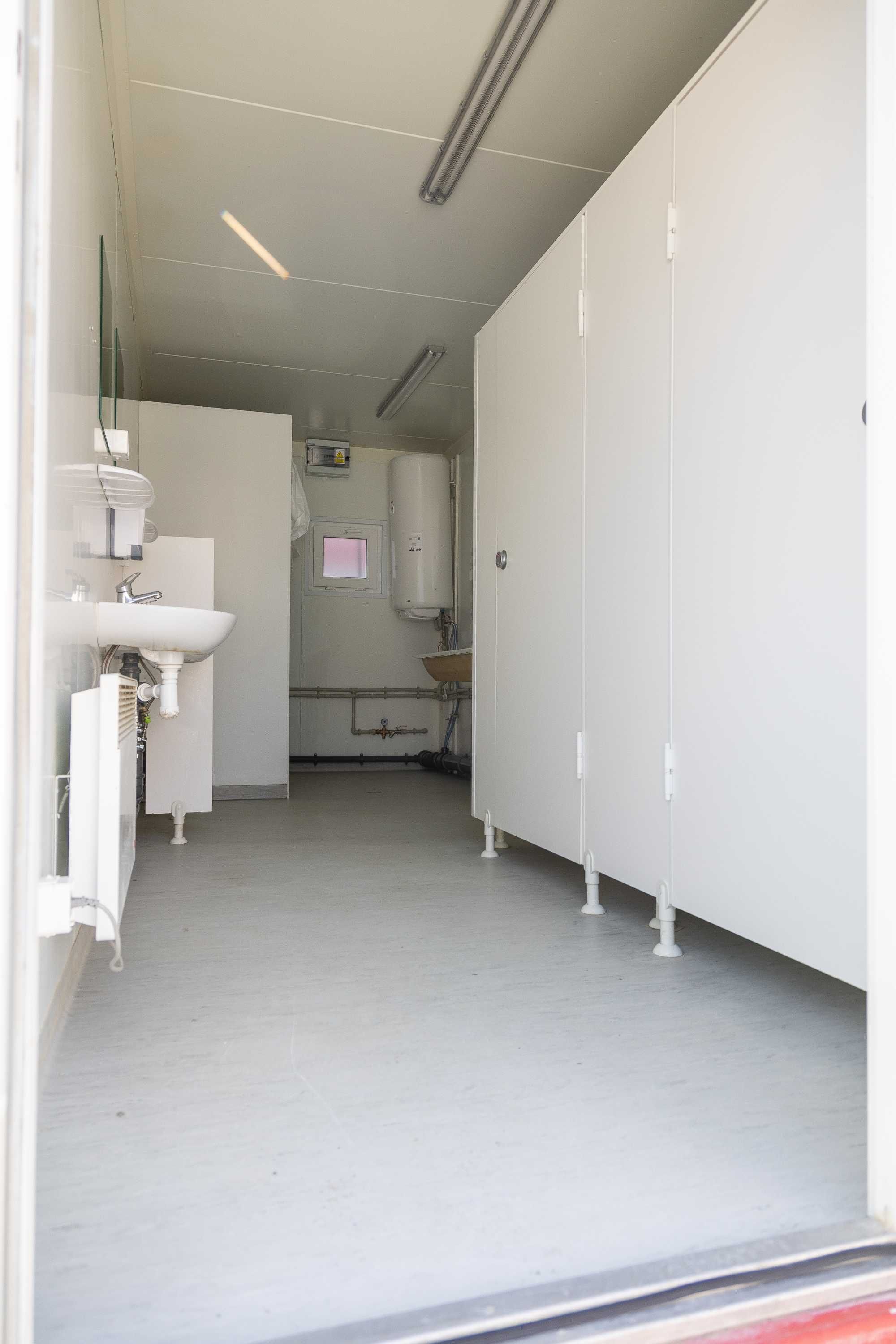 Kontener sanitarny z prysznicem i sanitariatem WC – MS 20