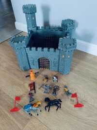 Zamek rycerze konie