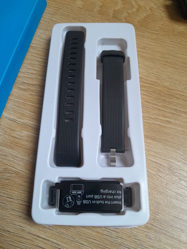 Zegarek fintess smart asiameng ip68 ładowanie usb