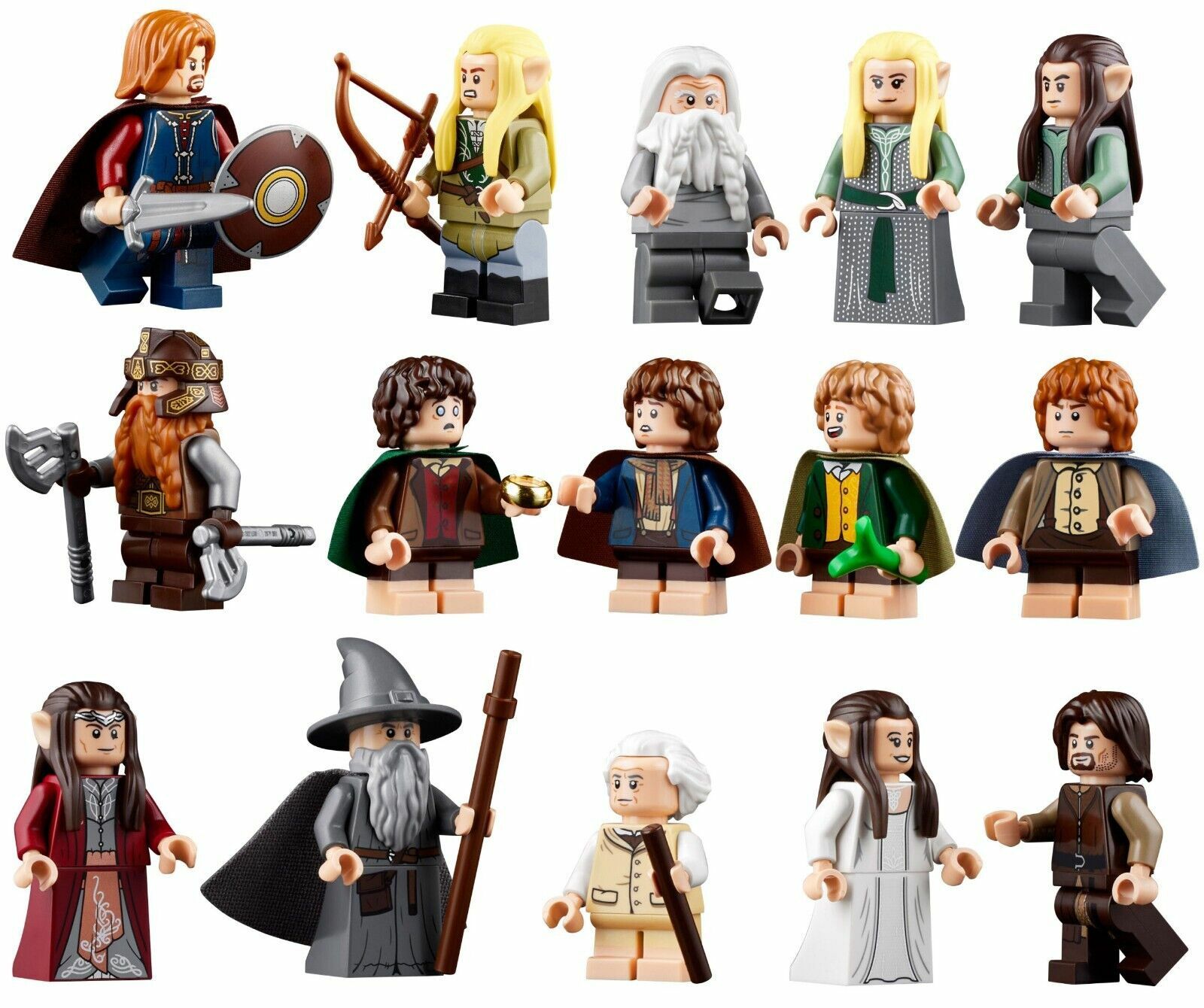 Lego minifigurki Lords od the rings 10316 Nowe