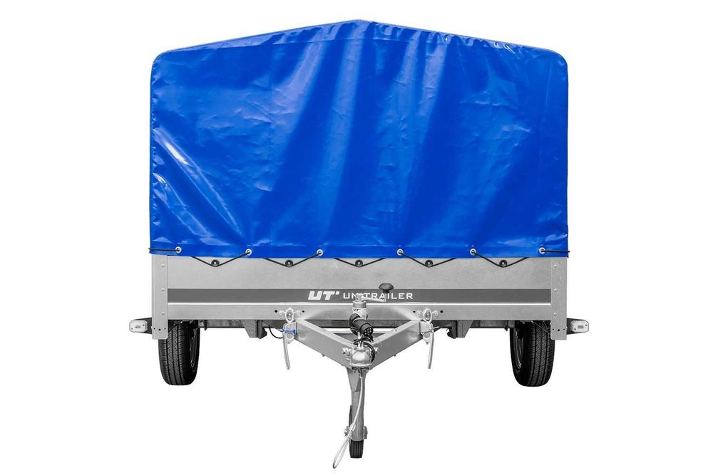 Przyczepka samochodowa GARDEN 265 KIPP 264x150 stelaż H800 + pokrowiec