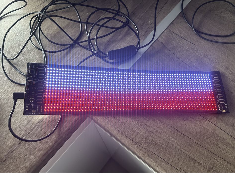 Pasek led, oczy