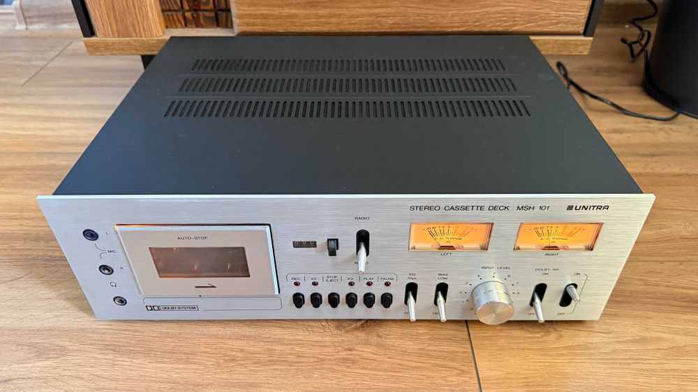 Magnetofon KASETOWY Unitra MSH 101 ! Idealny STAN ! OKAZJA ! Polecam !