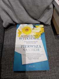 Książka Witkiewicz Pierwsza na liście