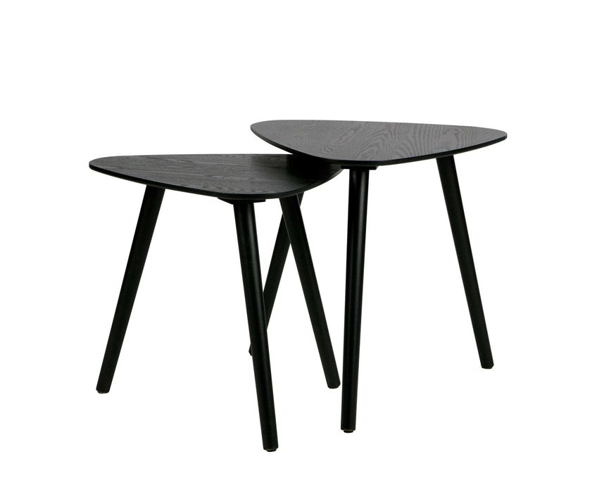 Zestaw stolików NILA czarny