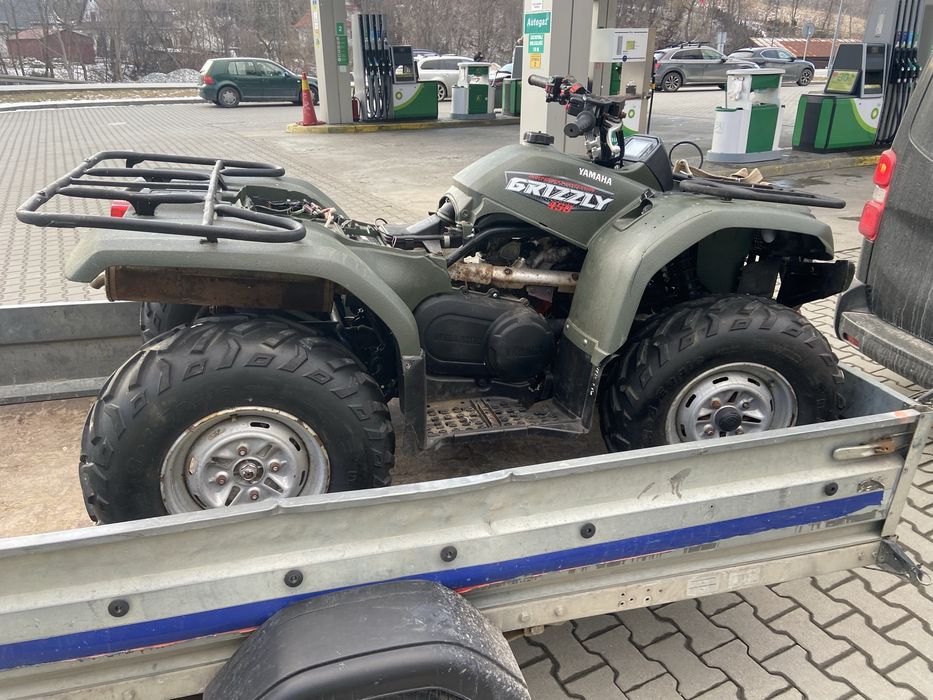 Czesći yamaha grizzly 450 kodiak 400 dyfer wałek wahacz moduł koła