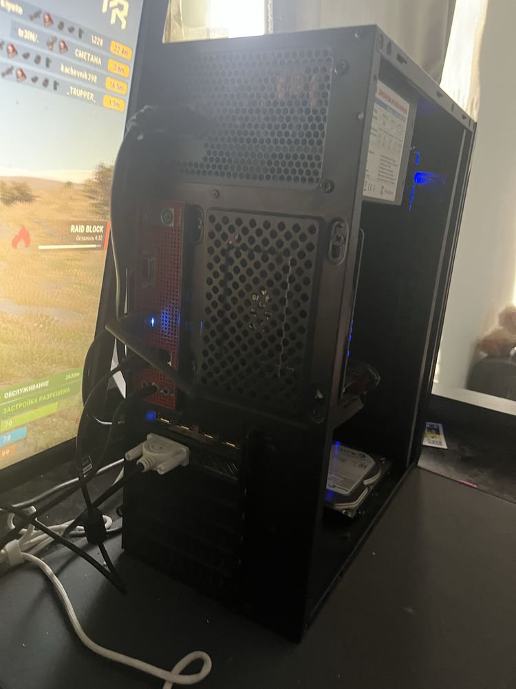 Игровой пк RX580 4gb Intel Zeon E3-1240v5