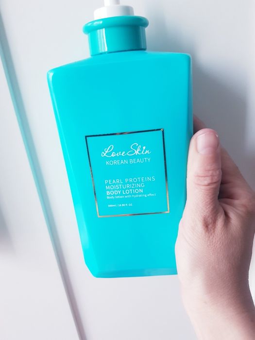 Nowy relaksujący balsam do ciała z proteinami z pereł Love Skin Korean