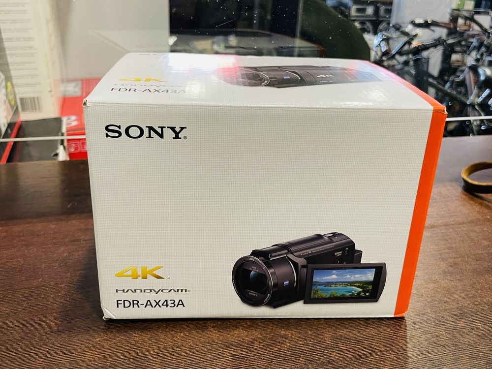 Kamera Sony 4k FDR-AX43A gwarancja UHD Zeiss
