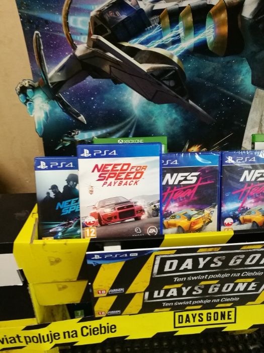 Star Wars Jedi Upadły zakon / Need Speed Heat Sprzed..