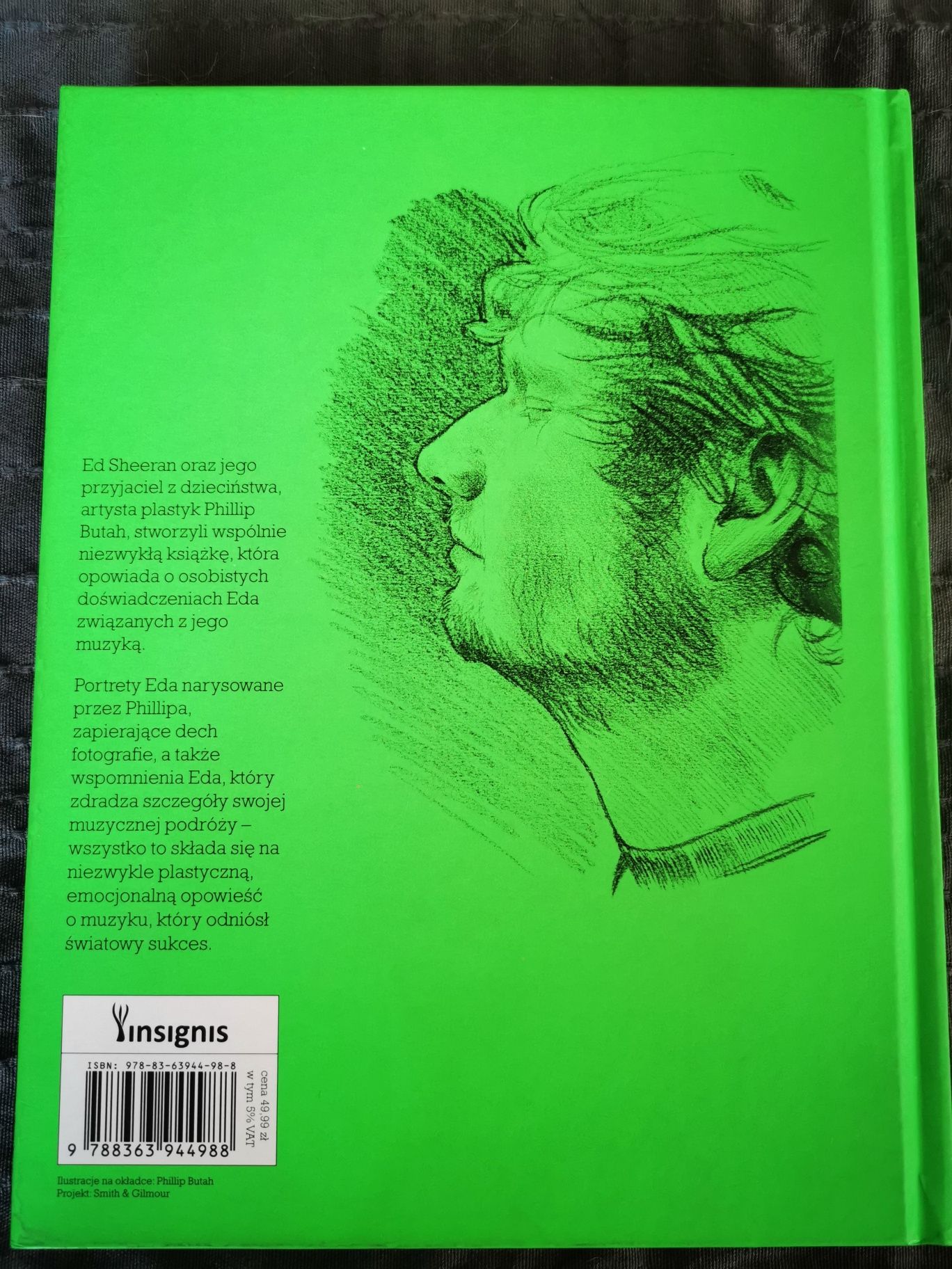 Książka Ed Sheeran Graficzna podróż