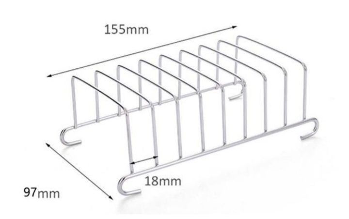Комплект решіток для грилю та тостів