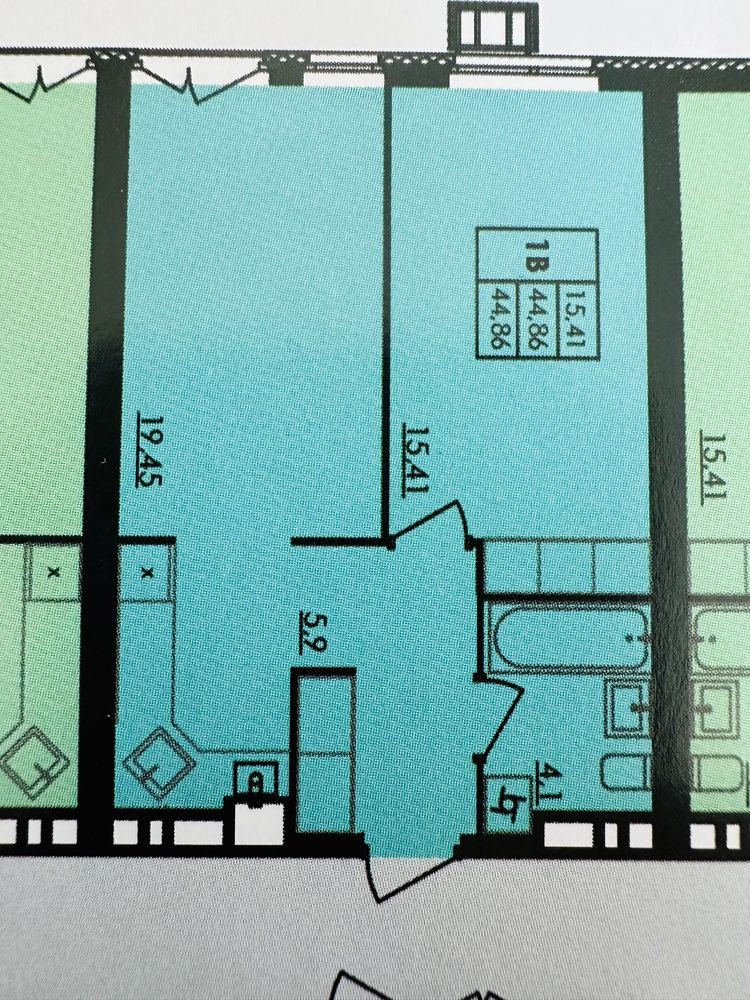 Продаж видової квартири(46кв.м) в найкращому комплексі ЖК Сіті Парк.
