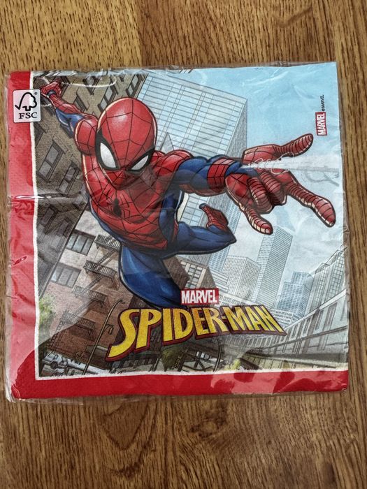 Festa máscara e guardanapos Spiderman
