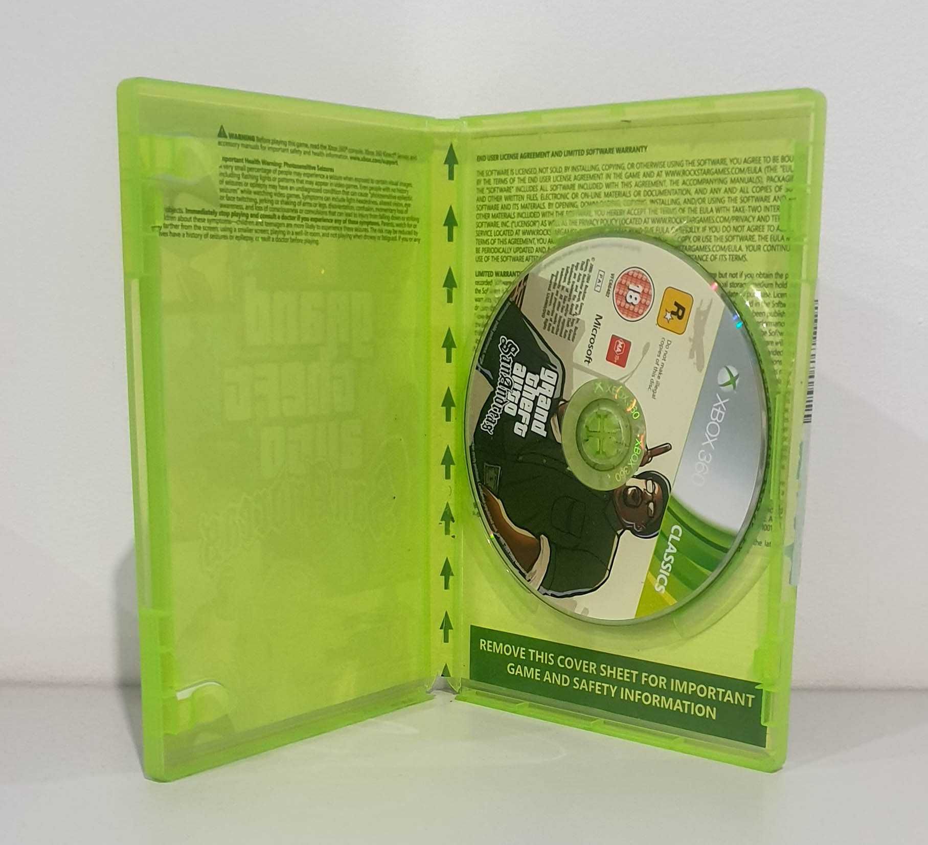 Gra Grand Theft Auto San Andreas Xbox 360 UNIKAT