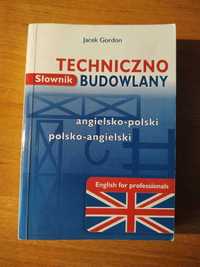 Gordon- Słownik techniczno-budowlany angielsko-polski polsko-angielski