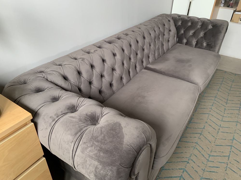 Sofa trzyosobowa Chesterfield Max