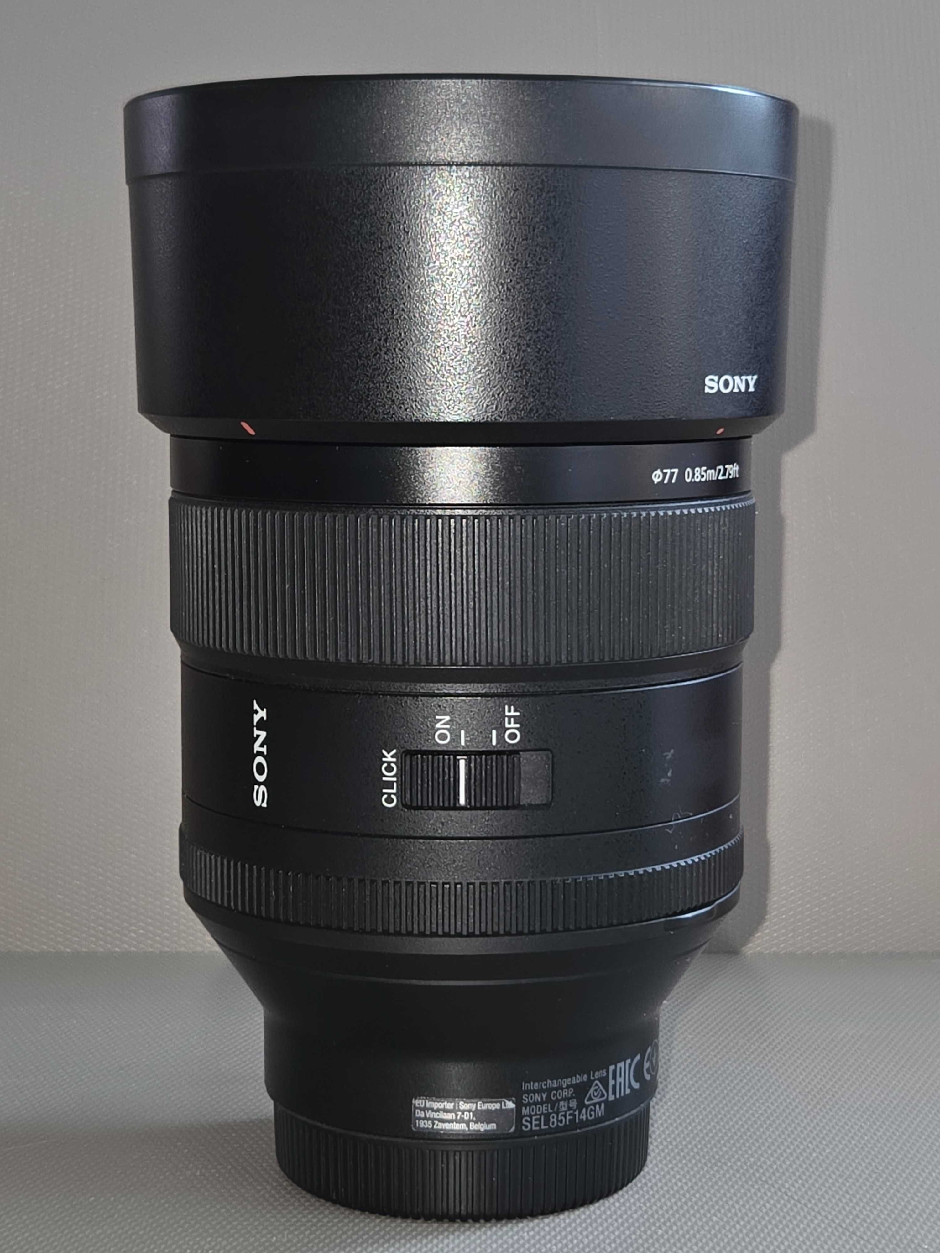 Sony FE 85 mm f/1.4 GM