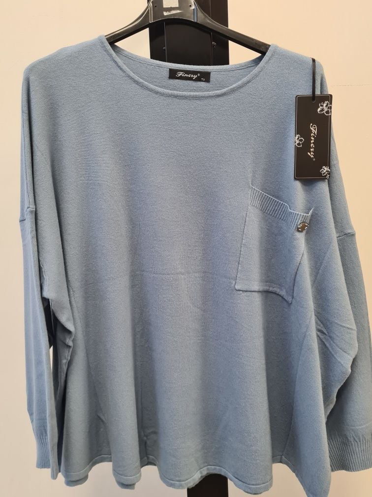 Sweter damski oversize