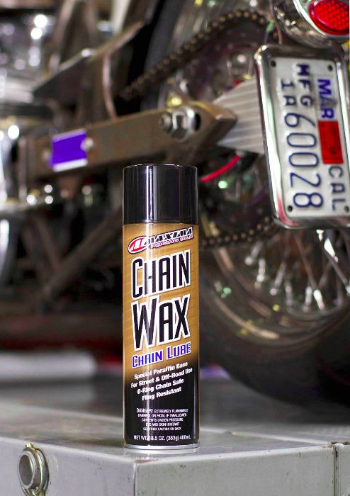 Смазка для мото цепи Maxima CHAIN WAX (400мл) ОРИГИНАЛ. Сделано в США!