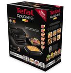 Гриль Тефаль офіційний Tefal GC714834 OptiGrill + є форми для випічки