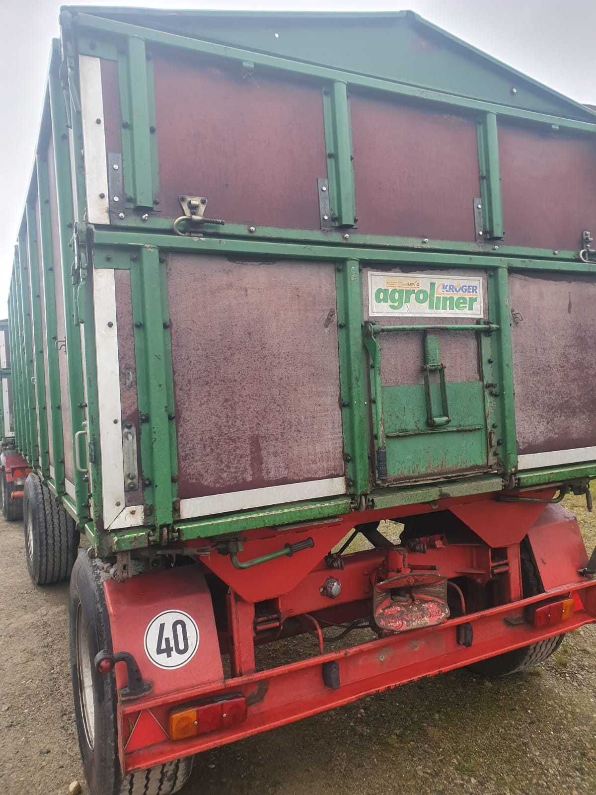 Przyczepa rolnicza Kruger Agroliner 18 ton