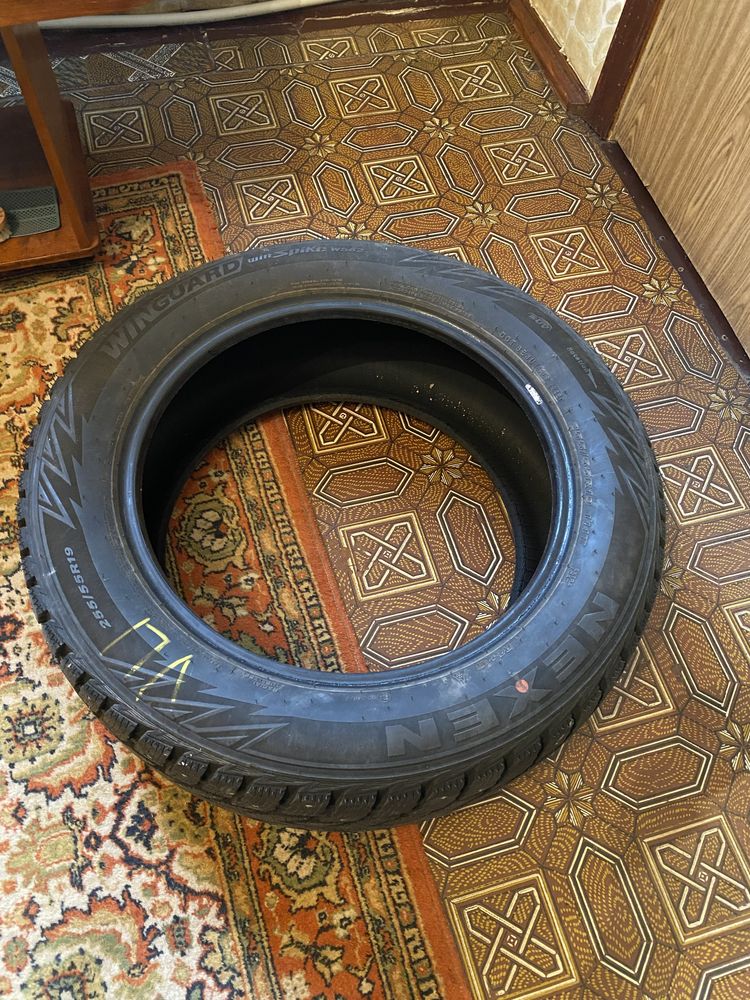 Резина 255/55R19,NESEN, шипы.