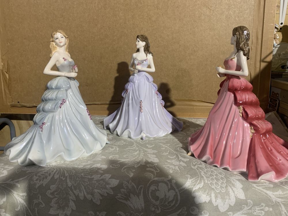 Английские фарфоровые статуэтки COALPORT