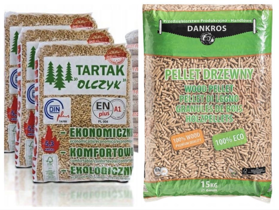 Gwarancja Pellet sosnowy certyfikowany en plus a1 tartak kuzio iglasty