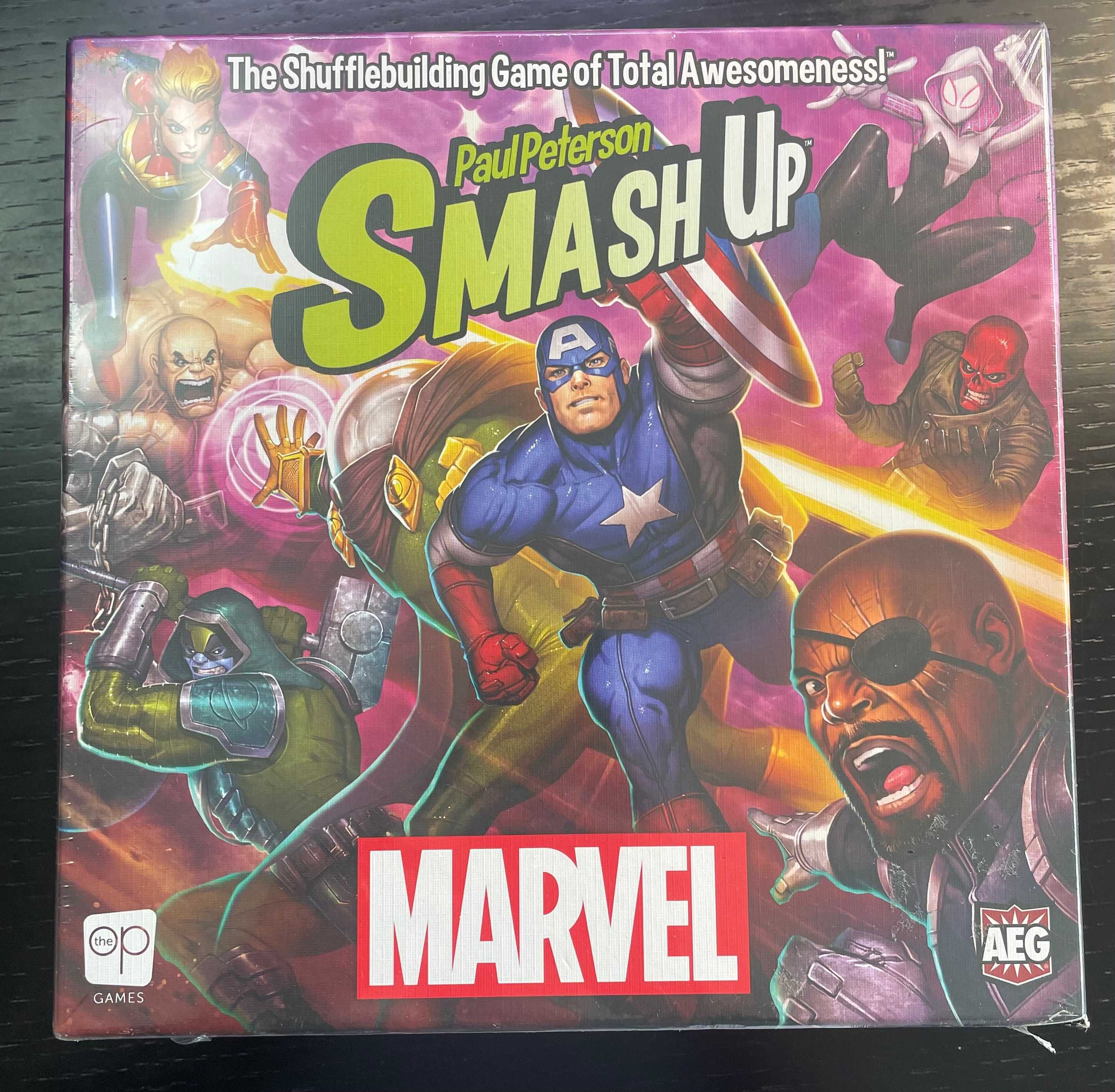 Smash Up Marvel (fechado e ainda selado) - nunca usado! Boardgame!!!