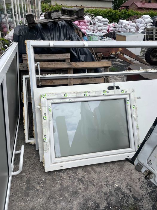 Okna z demontażu (6 okien)