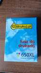 Tusz do drukarki 650XL kolor