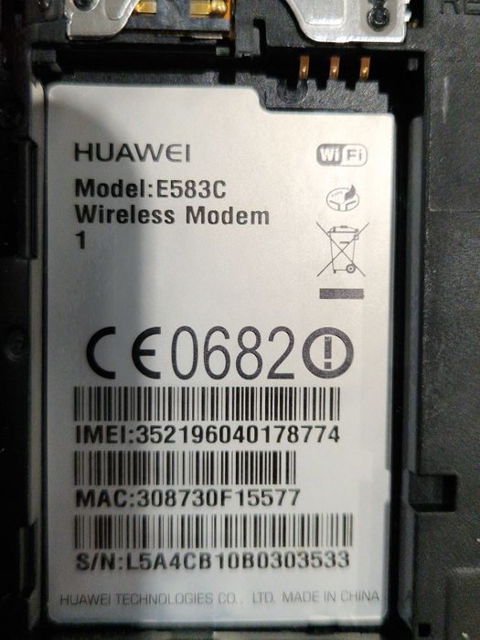 Modem Huawei E583C WIFI sim
