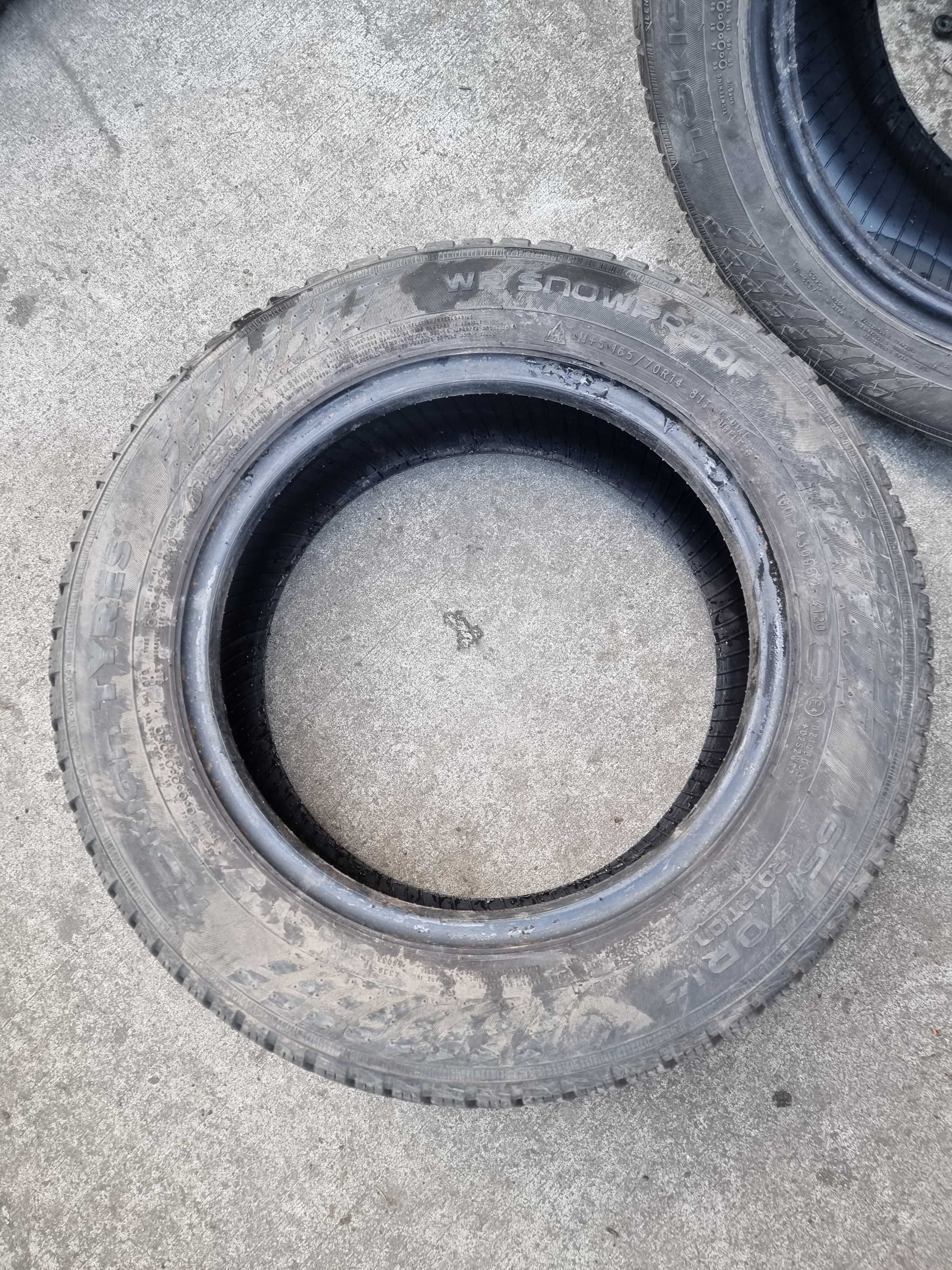 Opony 2 szt. 165/70/14 2020 r.Nokian WR Snowproof DOT 4120 6,3 mm