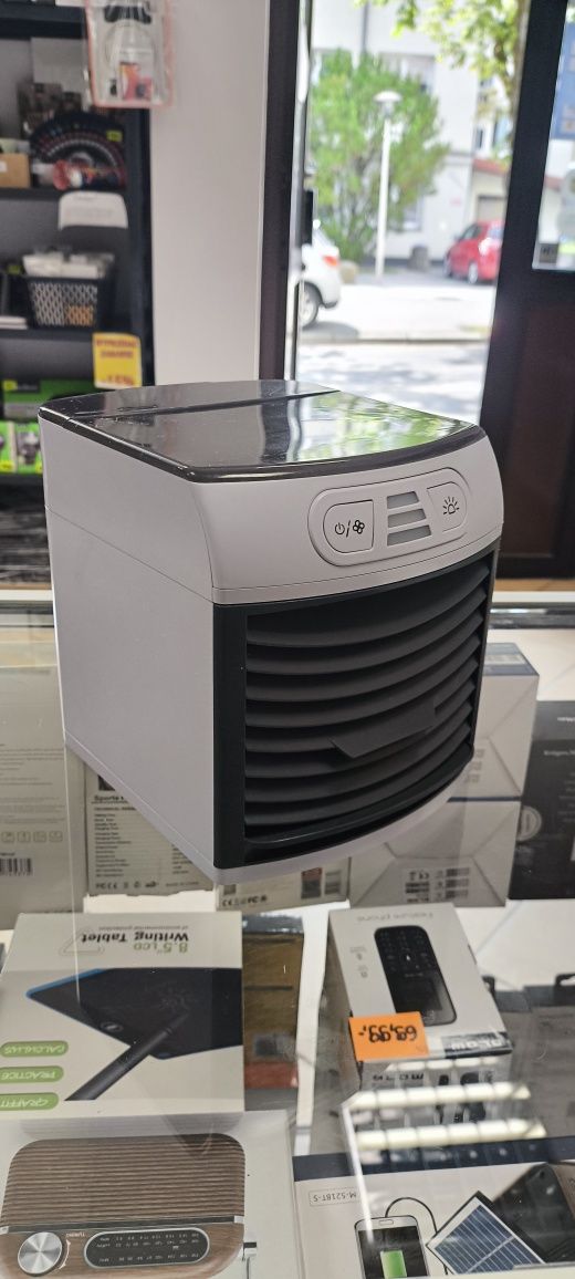 Mini klimatyzer biurkowy wentylator, klimatyzator, Komis Brzozów