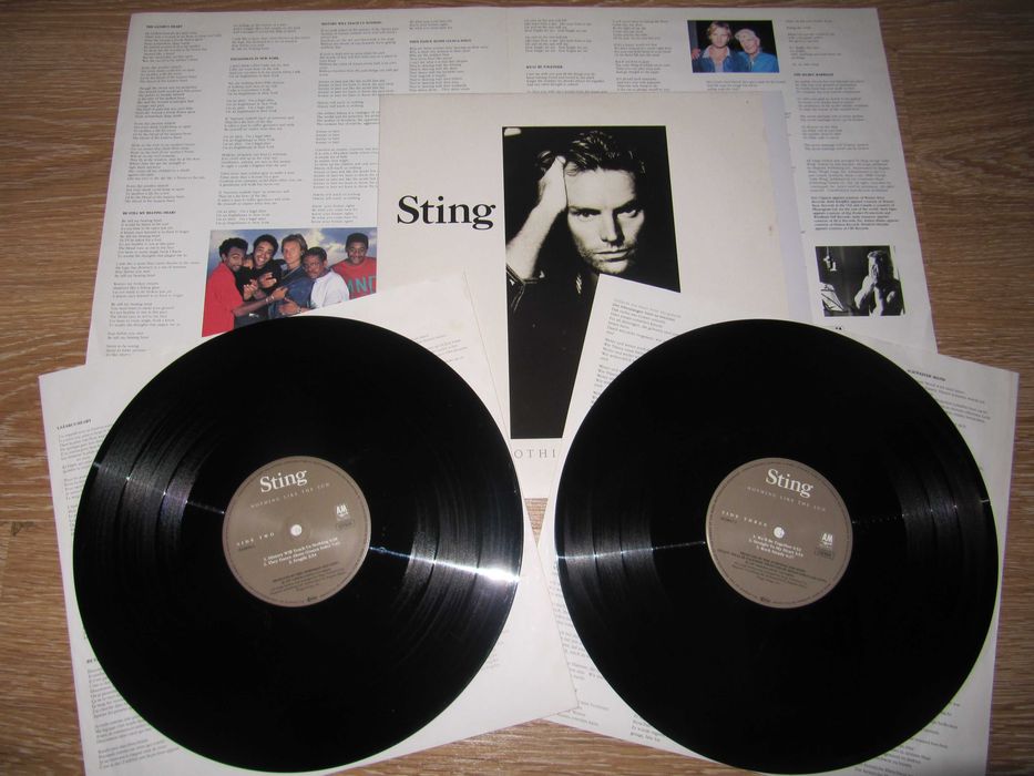 Вініловий Альбом (2 LP) - STING -Nothing Like The Sun- 1987 + Буклет