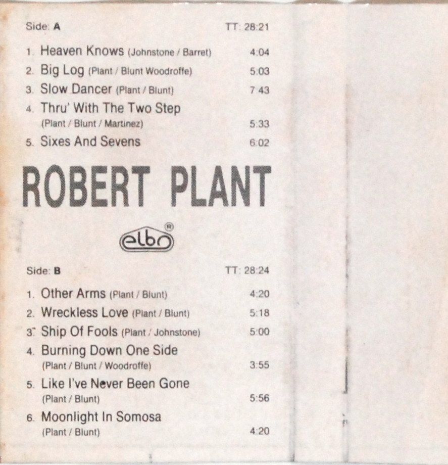 Robert Plant (ELBO) (kaseta) BDB
