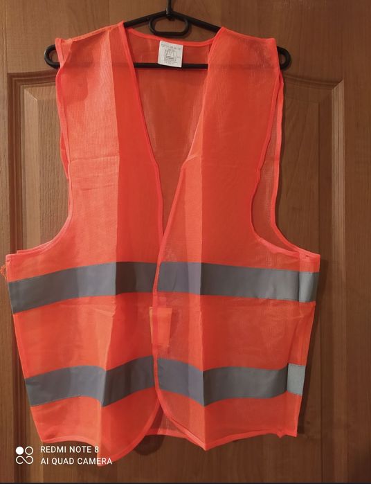 Жилети дорожні світловідбивні
