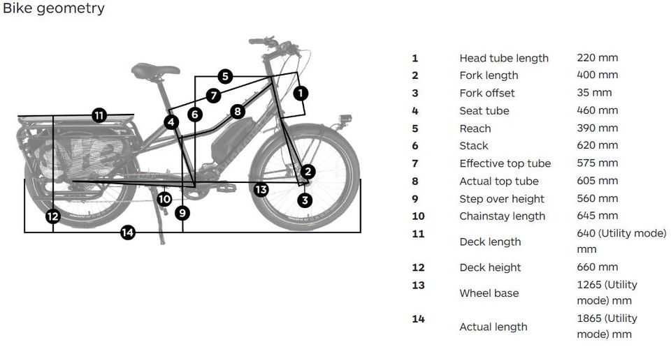 Cargo Bike Bicicleta de carga elétrica XTRACYCLE RFA