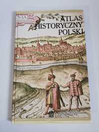 Atlas historyczny Polski twarda oprawa