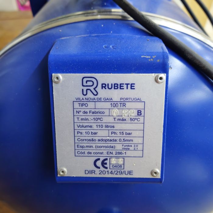 Compressor Rubete 110L - Modelo MR100