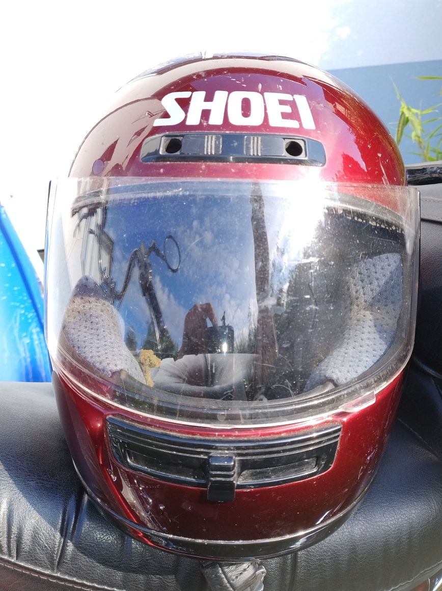 Kask i sakwy do motocykla